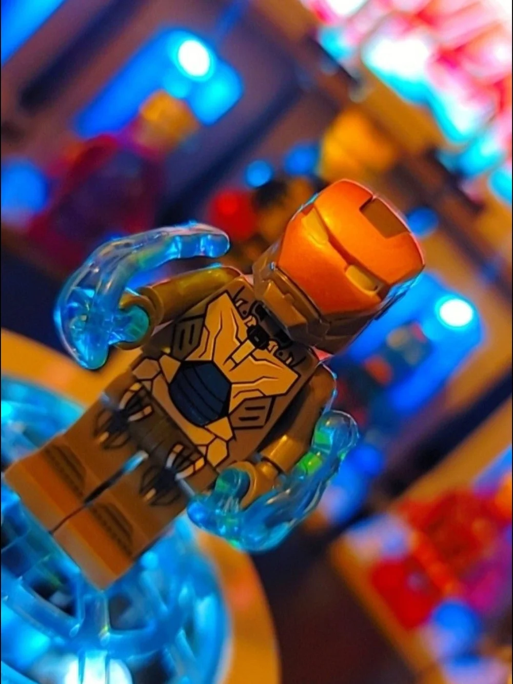Ironman Minifigure Lego Compatible